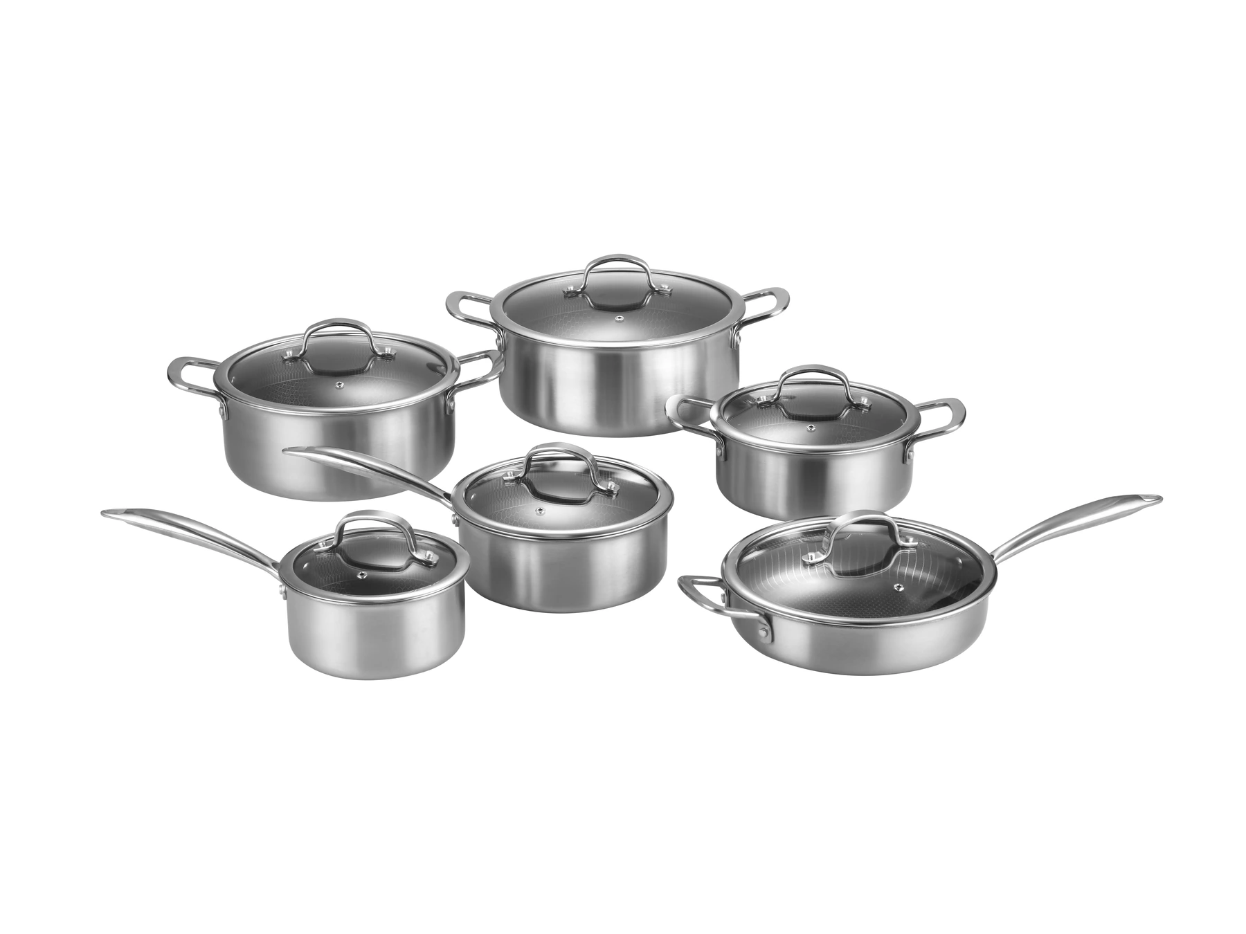 Stainless steel cookware collection